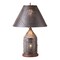 Tinner's Revere Lamp 25" Tall with 15" Chisel Perforated Shade
